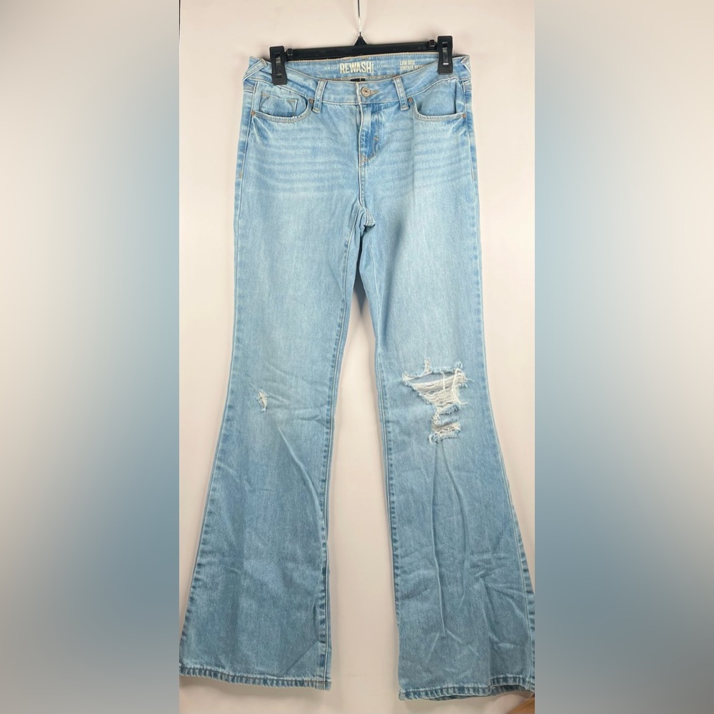 Rewash Brand Low Rise Vintage Reunion (Flare & Wide Leg) Jean